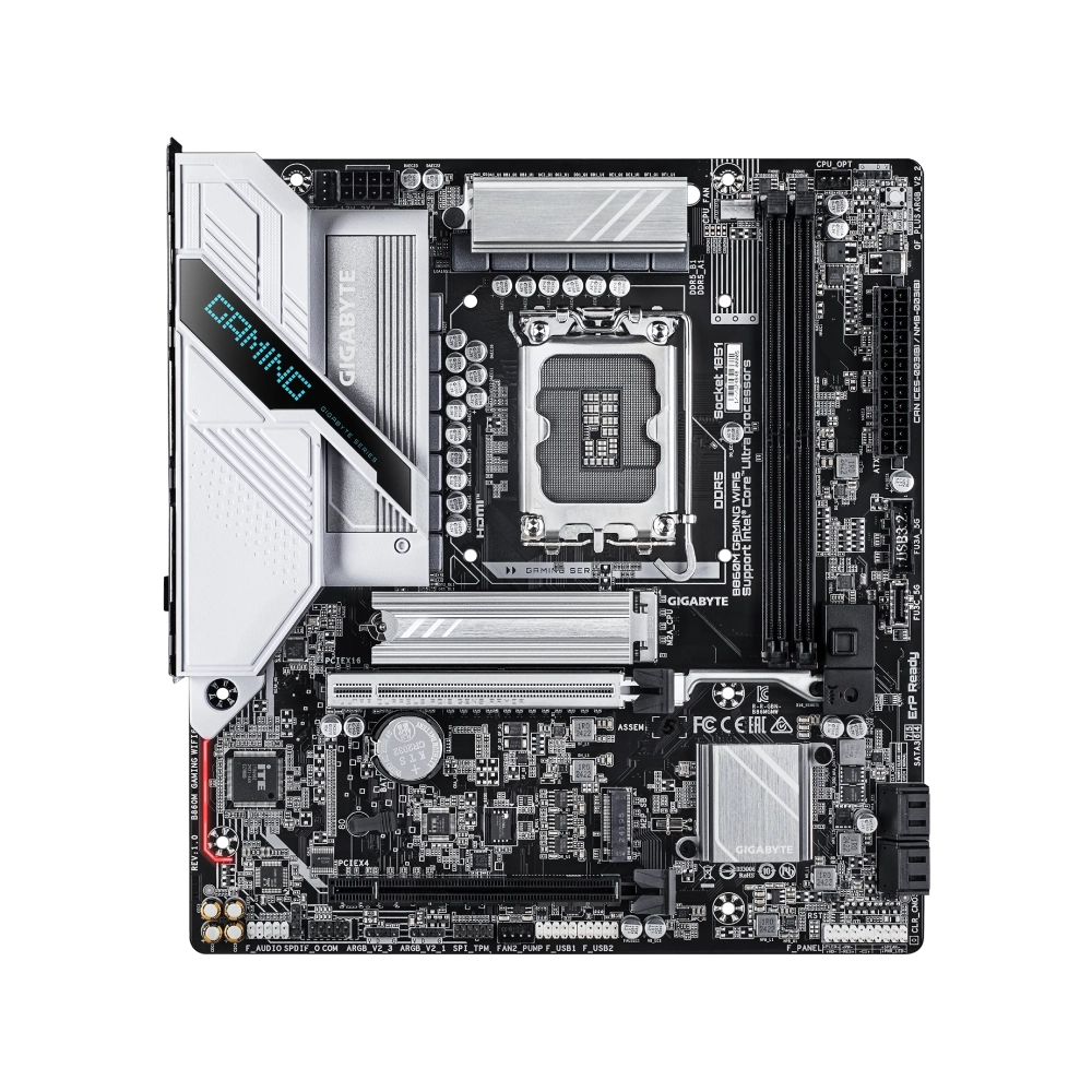 Gigabyte Motherboard B860M GAMING WIFI 6 DDR5 For Intel Ultra Processors view 2